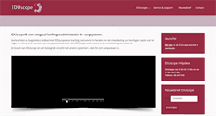 Desktop Screenshot of eduscope.nl